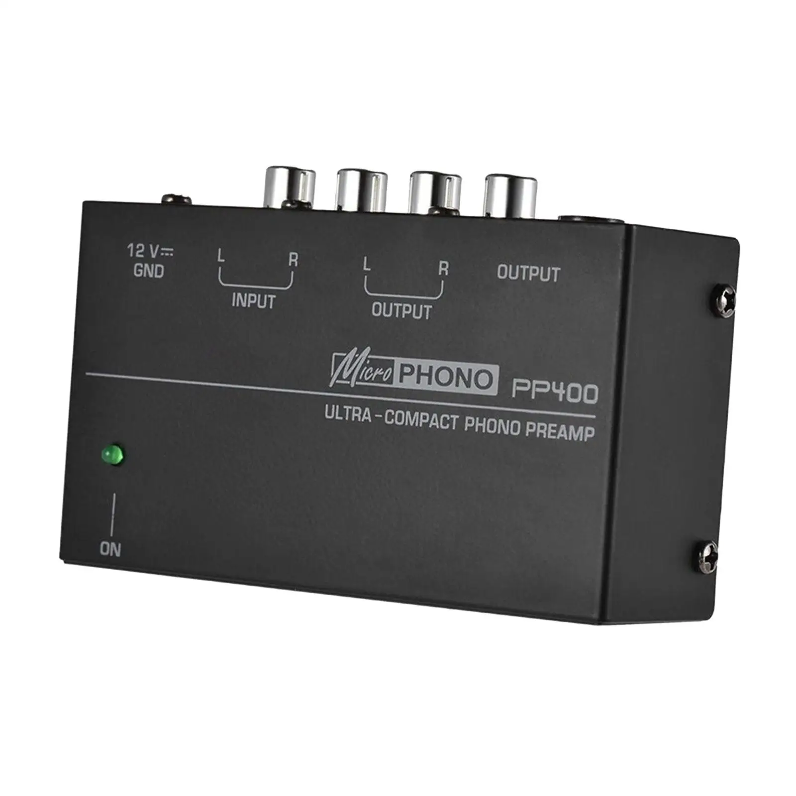 Turntable Amplifier DC 12V Audio Preamplifier Low Noise Operation Record Player Preamplifier Phono Preamp for Computers Speakers