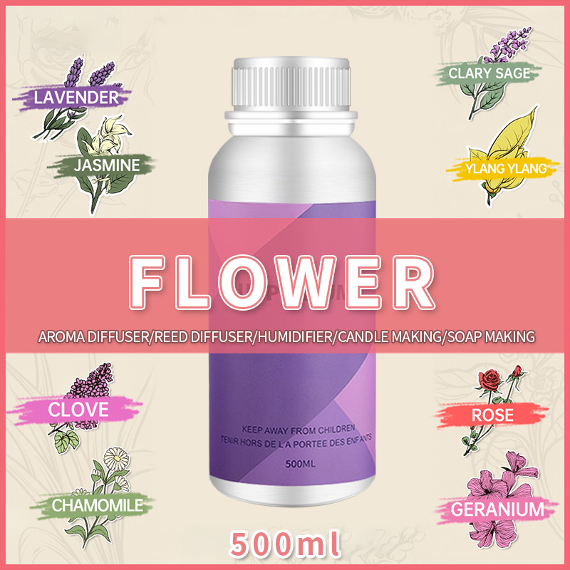 da coleção 100ml e 500ml da flor