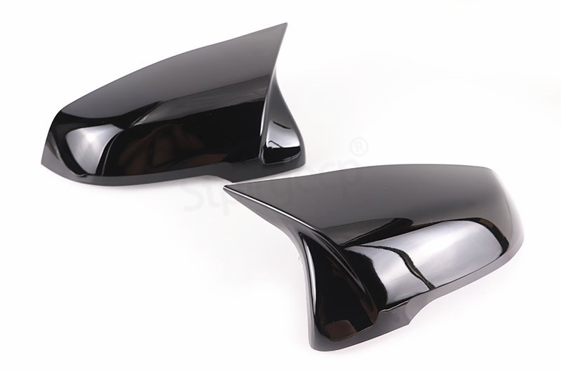 Carbon Fiber Style Black Rearview Side Mirror cover Caps for BMW X1 F48 X2 F39 F40 F53 F44 Z4 G39 Toyota Supra Side Mirror shell