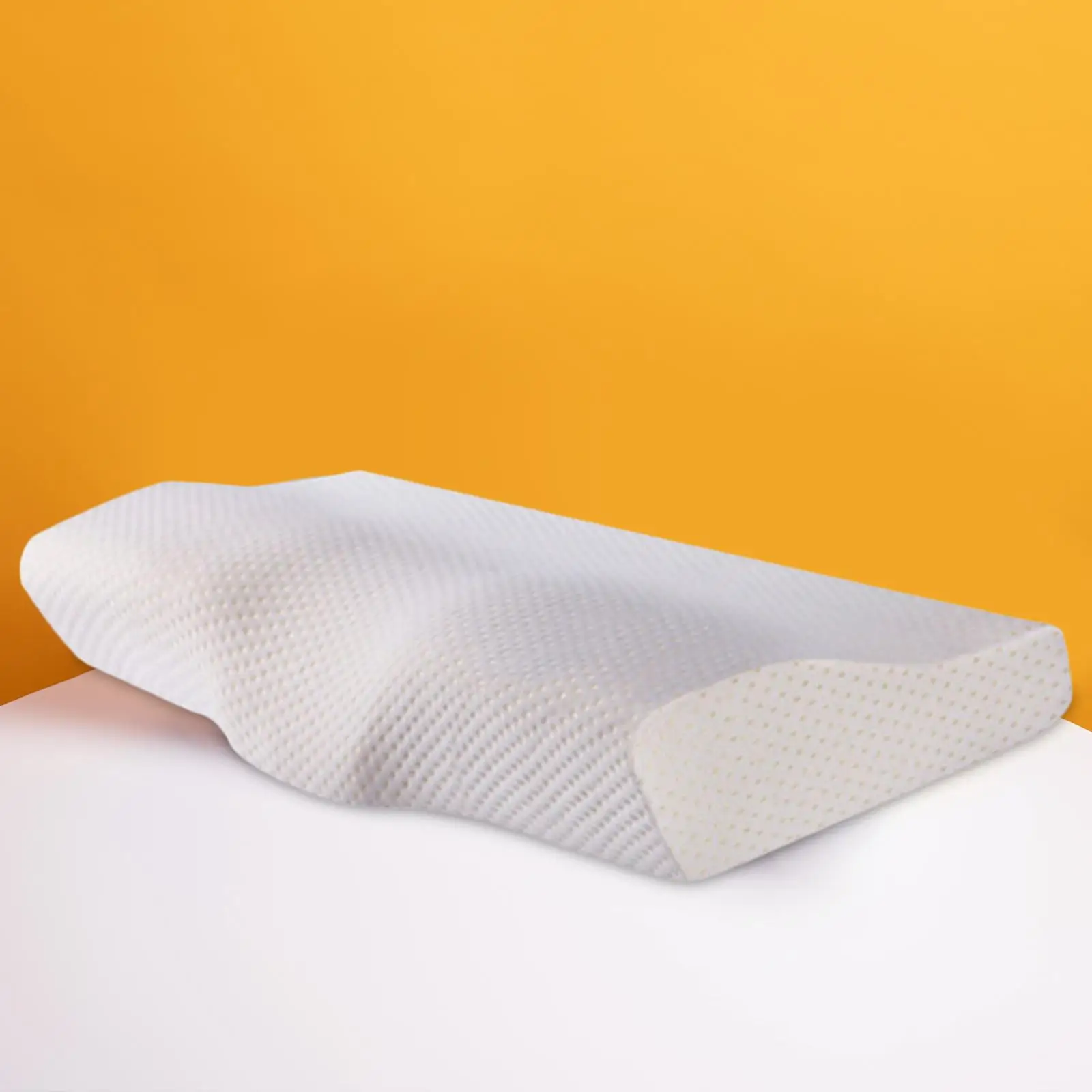 Ergonomic Memory Foam Pillow No Deforming for Side,Back and Stomach Sleepers