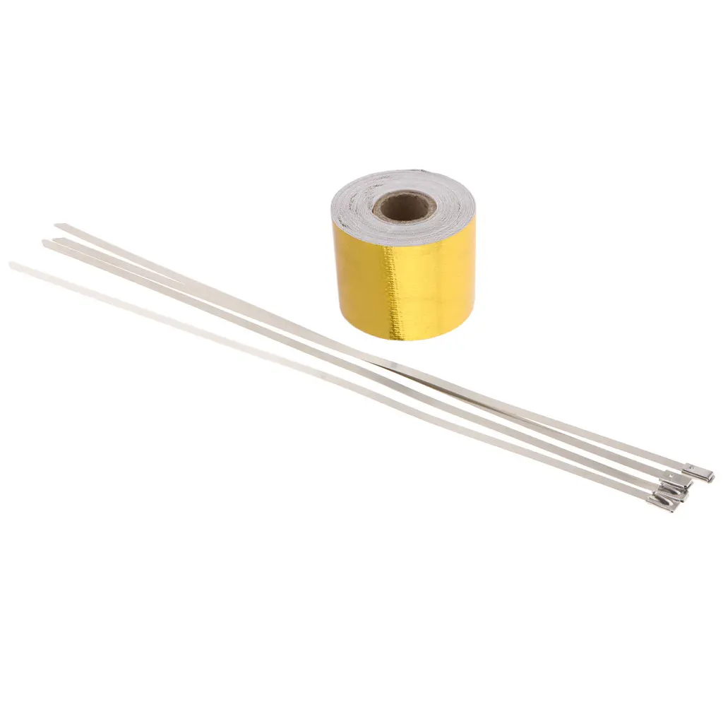 Gold 1200°f Continuous Car High Temperature  Wrap Protector Tape