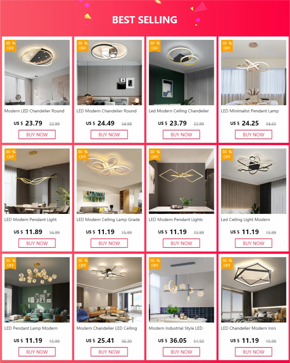 2021 Modern Led Chandelier With Spotlight For Bedroom Dining Room Round Acrylic led Ceiling Lamp Black Indoor LED Ceiling Lights small chandeliers