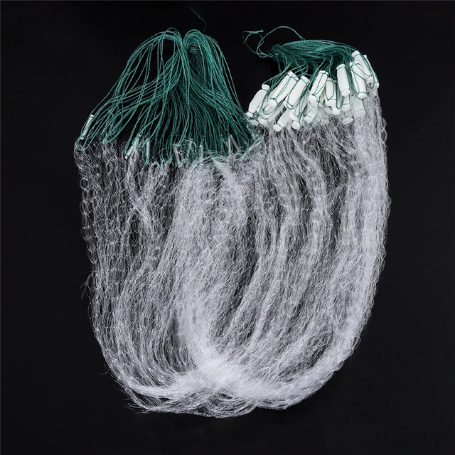 8M/20M New Monofilament Fishing Net Single Layer Fish Gillnet with Float  Trap for Outdoor Hobbies Fishingman Fishing Accessories