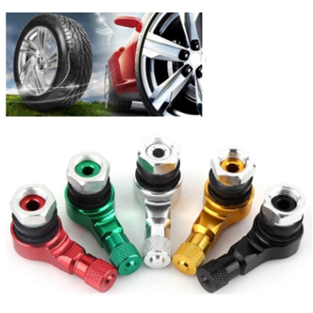 2pcs/set Universal Motorcycle Aluminum Alloy Wheel Tire Valve