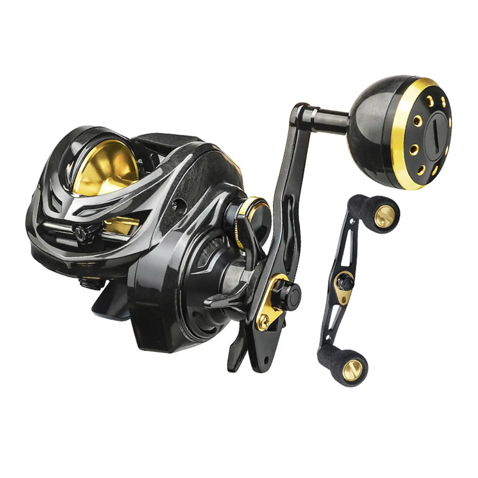 6.3:1 Gear Ratio Casting Speed N48 Level Brakecaster Reelcasting