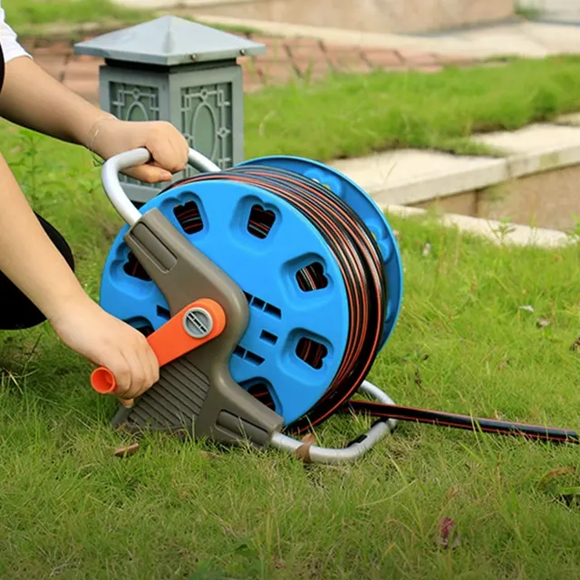 Utility backwash hose reel for Gardens & Irrigation 