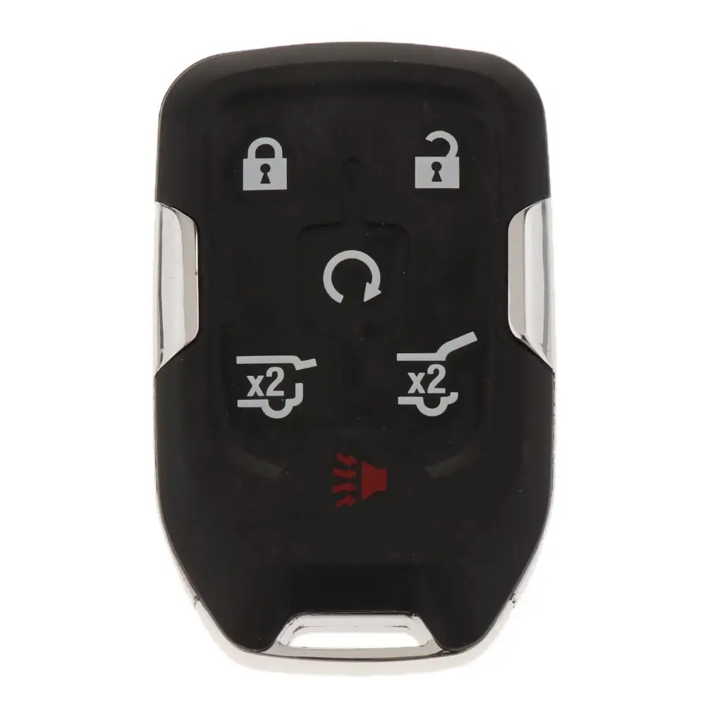 Keyless Entry Remote Car Key Case Protective Shell Cover 6 Button for 