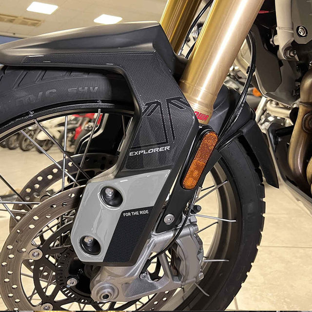 Adhesivos Protectores Resin Bike Para Triumph Tiger 1200 2018-2020 - 3D Resinados, Resistentes A Impactos, Agua Y Sol, Hechos En Italia