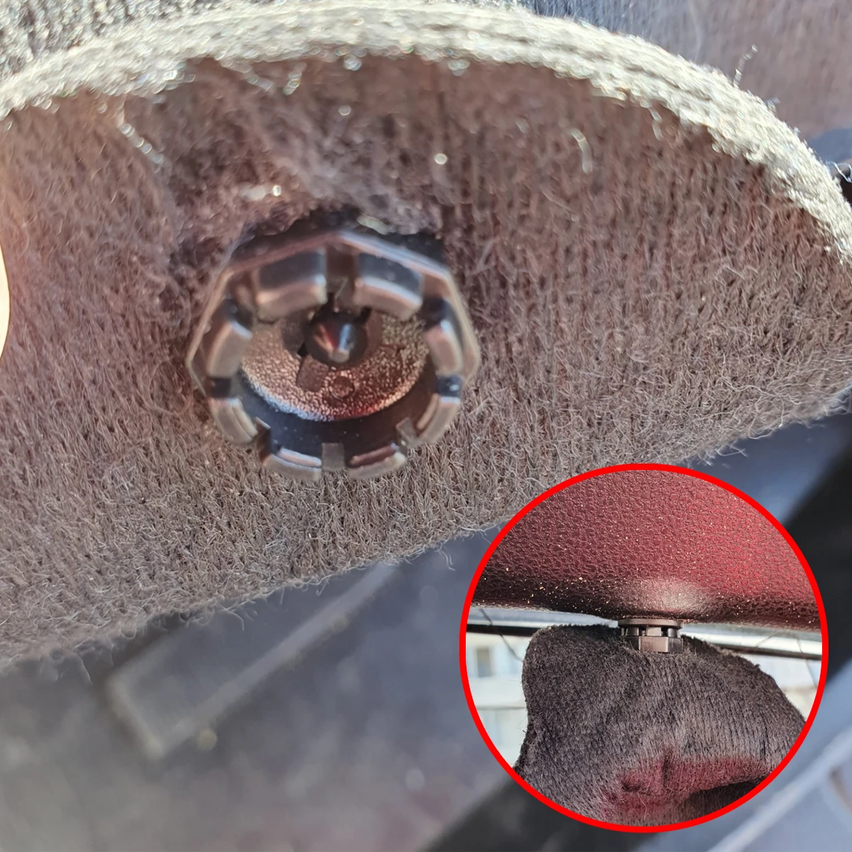 Clip trasero para tapa de bota