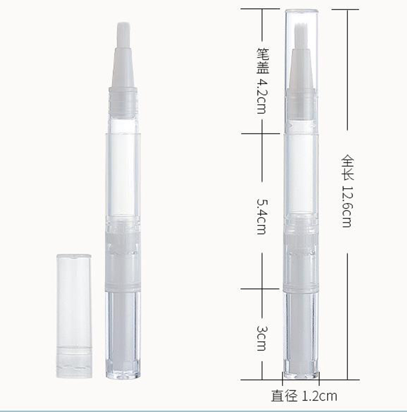 Best of Hot Sell 3ML Empty Nail Oil Pen With Brush Transparent Twist Pens Clear Cuticle Oil Pen Cosmetic Container Pen Lip Gloss Tubes Reviews & Tips - Image 6