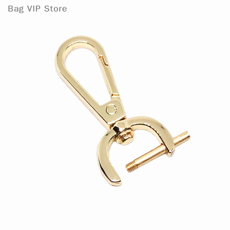 1PC DIY Metal Detachable Snap Hook Trigger Clips Buckles For Leather Craft Bag Strap Buckles Handle Shoulder Webbing