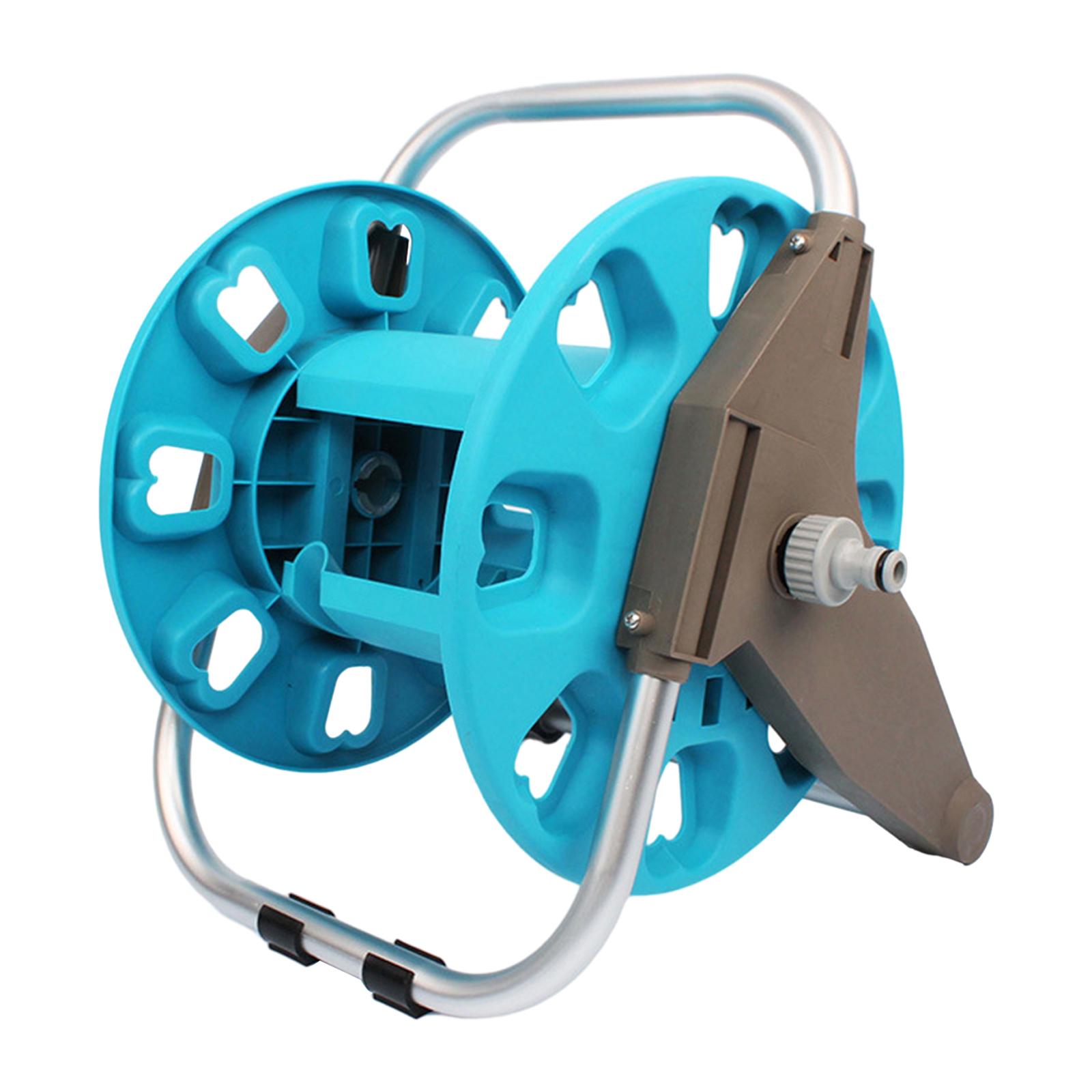 Garden Hose Holder Reel 30 Meters Water Hose Storage Stand Rack Garden Tool Durable Construction Water Hose Storage Rack