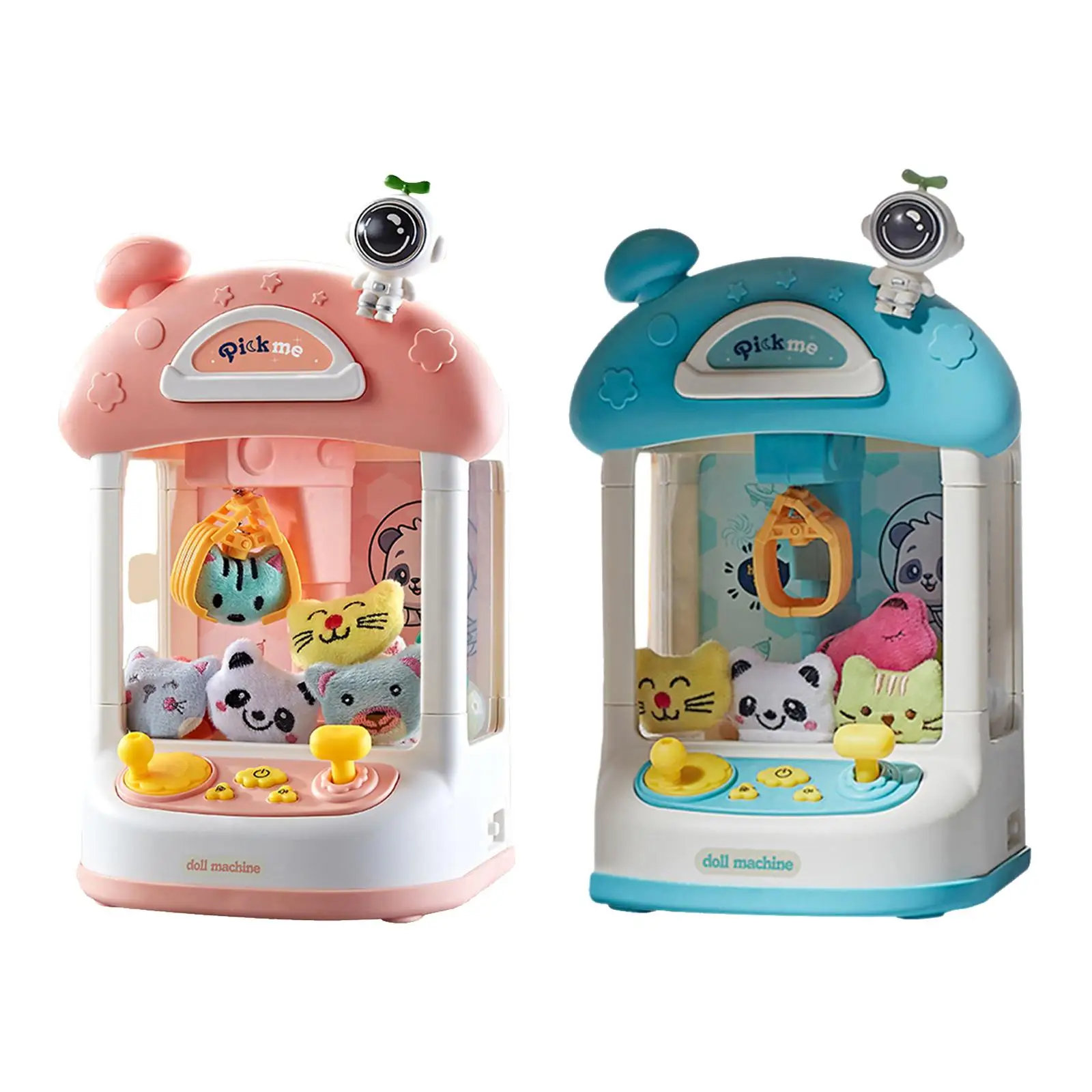 Kids Claw Machine Lovely Mini Claw Game Electronic Small Toys Mini Vending Machines for Adults Boys Children Girls Holiday Gifts