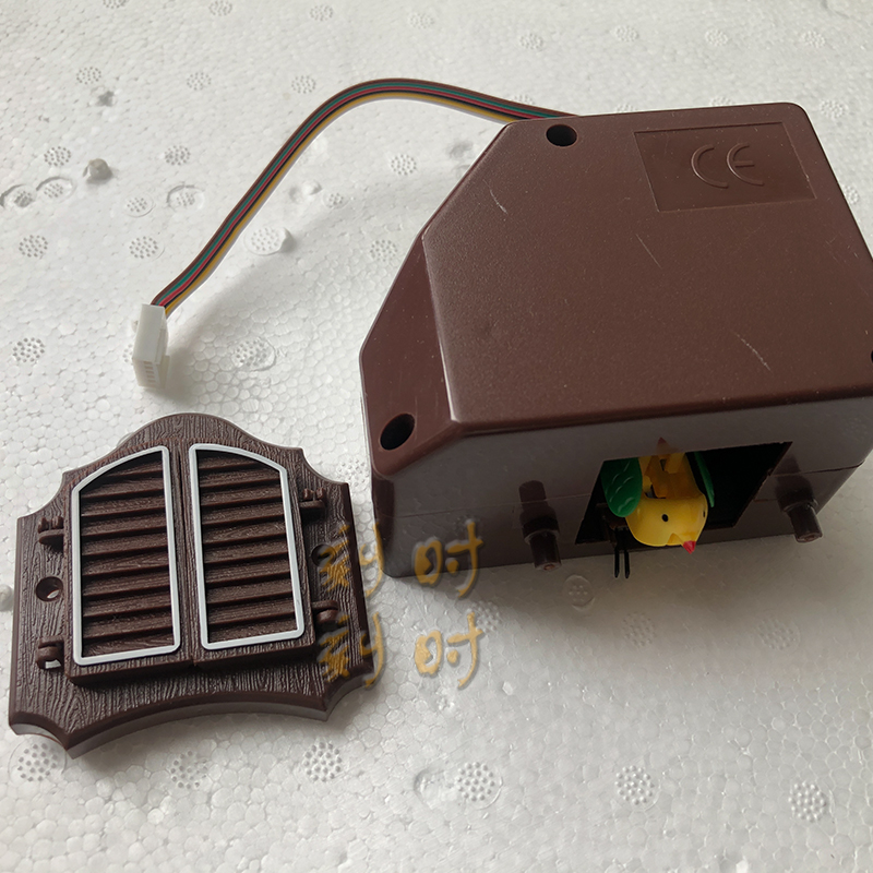 Description Picture 2 of itemLarge Cuckoo Clock Bird Box Cuckoo Clocks Parts Bird Vintage Wall Clock Accessories Light Sensing Timepiece Room Home Decor