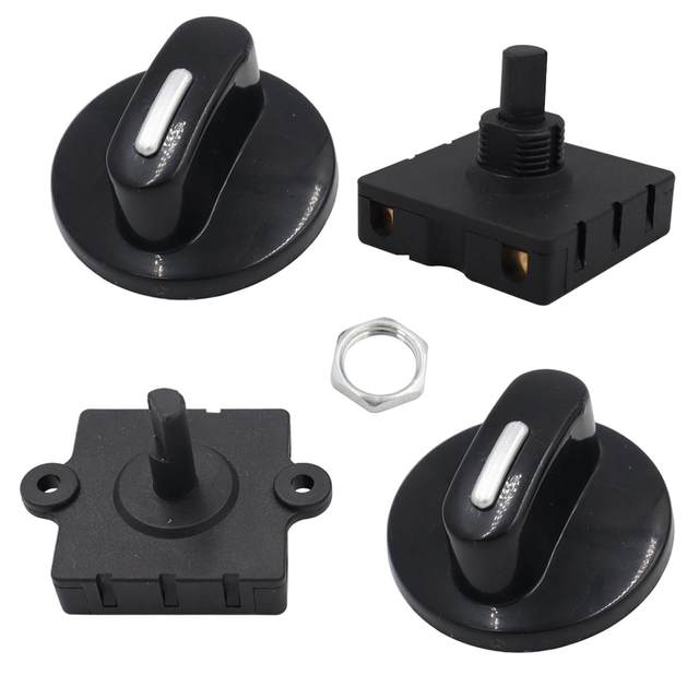 Electric Room Heater Rotary Switch Selector Pin AC250V 16A