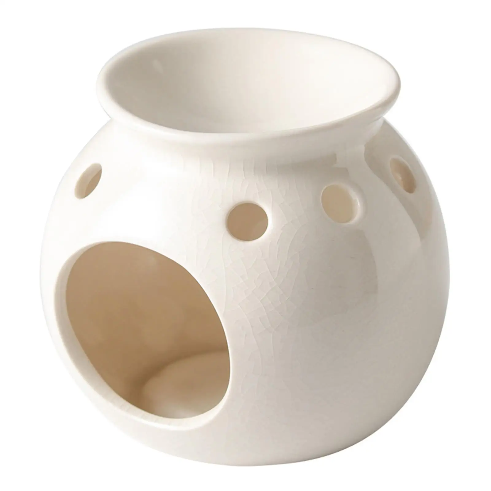 Ceramic Oil Burner Melter Tealight Holder for Meditation Home