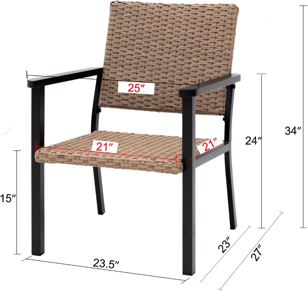 Title 3, Outdoor-Loungesessel für die Veranda im Freien,...