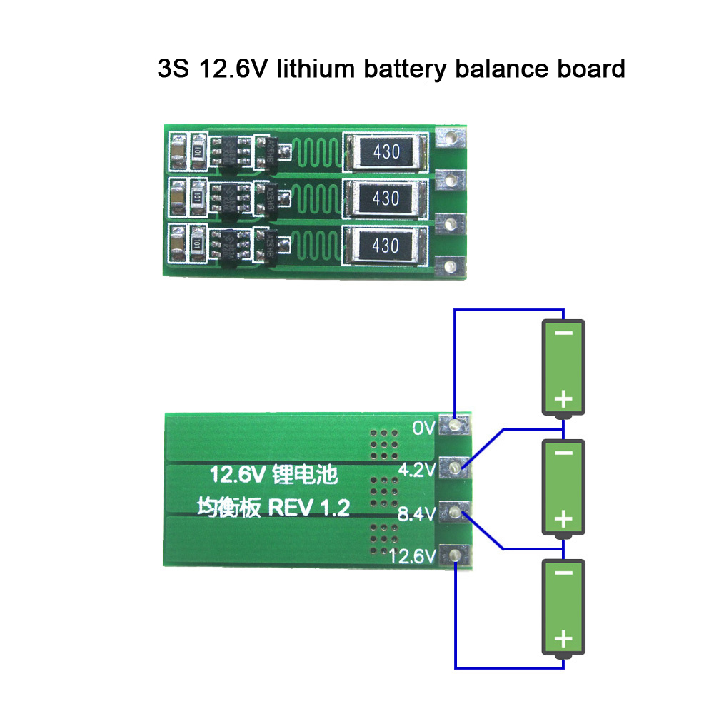 íon de lítio balanceador atual 8.4v 12.6v 16.8v