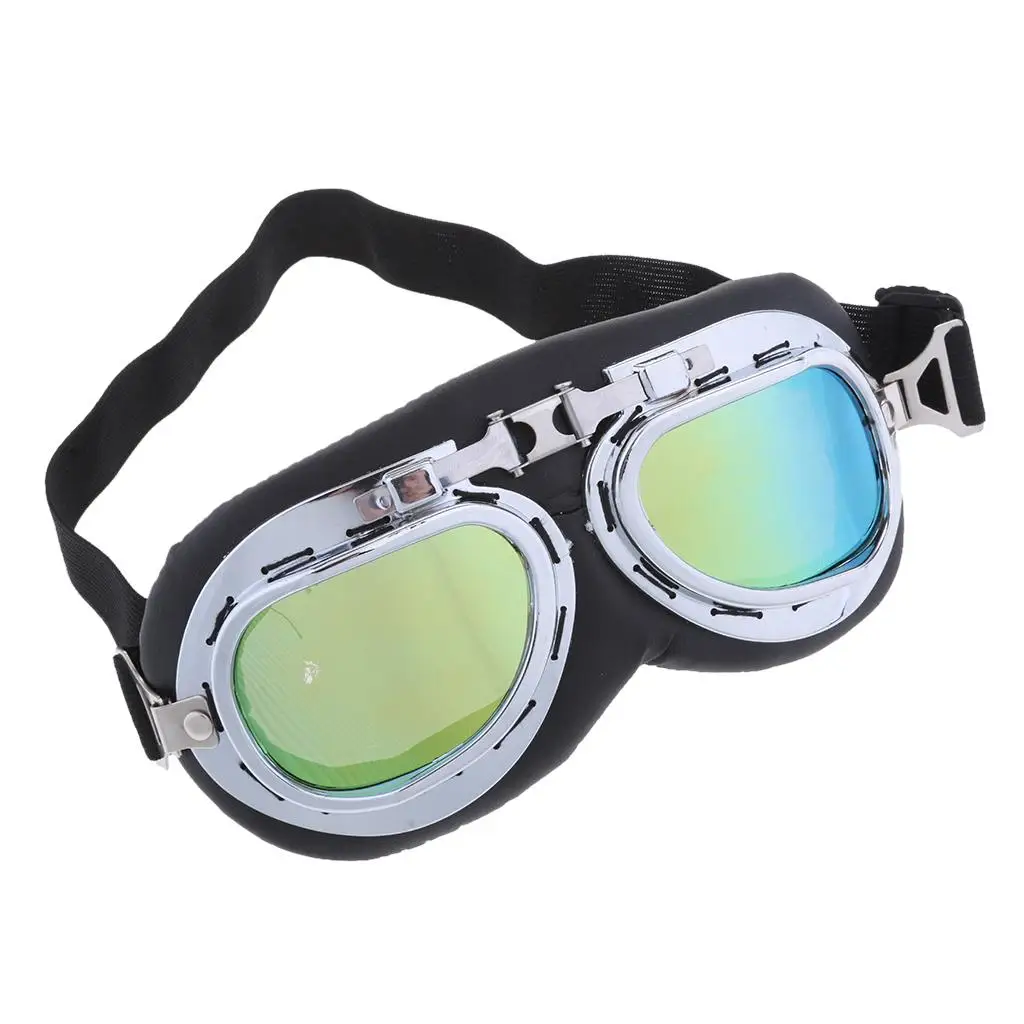 1 Pair Motorbike ATV Sports Windshield Outdoor Anti-impact Goggles Sports Riding Glasses Dust Goggles