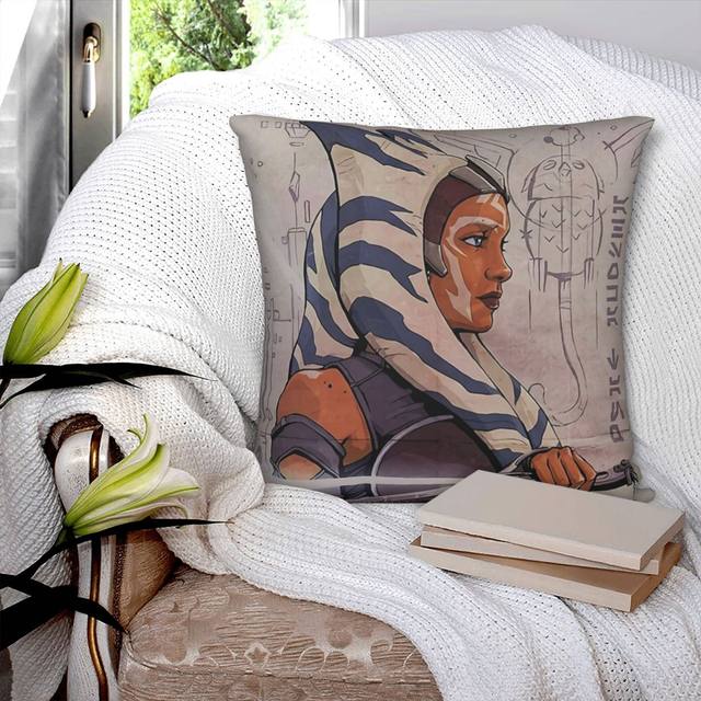 Star Wars Throw Pillows, Rebels Clone Wars Ahsoka Tano Throw Pillow