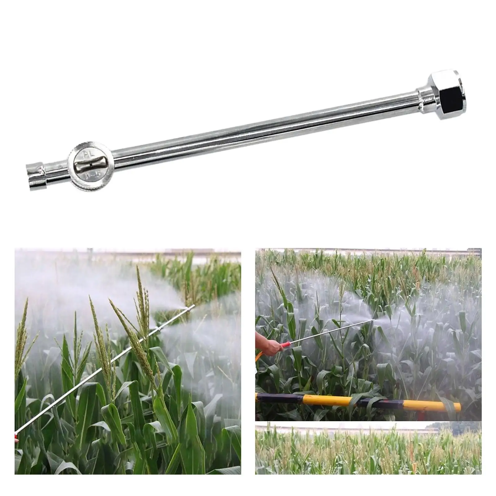7.5 Inch Straight Sprayer Fan-shaped Double-sided Nozzle for Garden