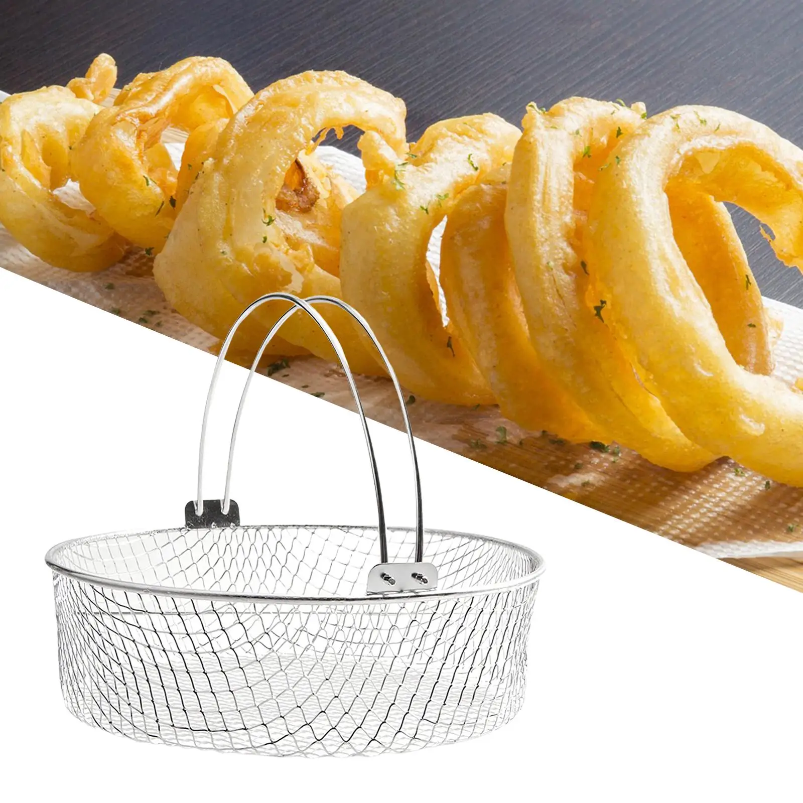 Multipurpose Air Fryer Basket Air Fryer Accessories Replacement Cooking Tool for Kitchen Home