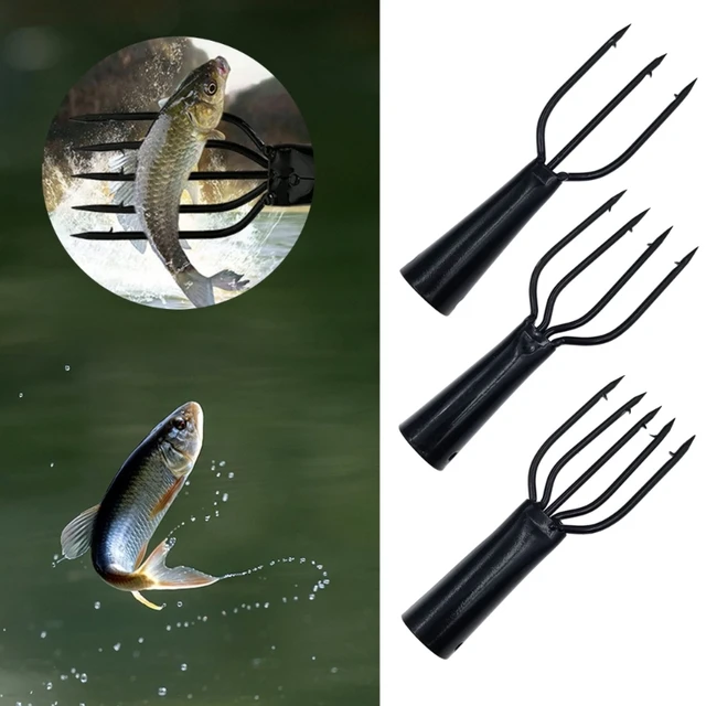 Barbed Divings Prong Locking Fishing Rod Harpoons Fish Forks Tip  Replacements - AliExpress
