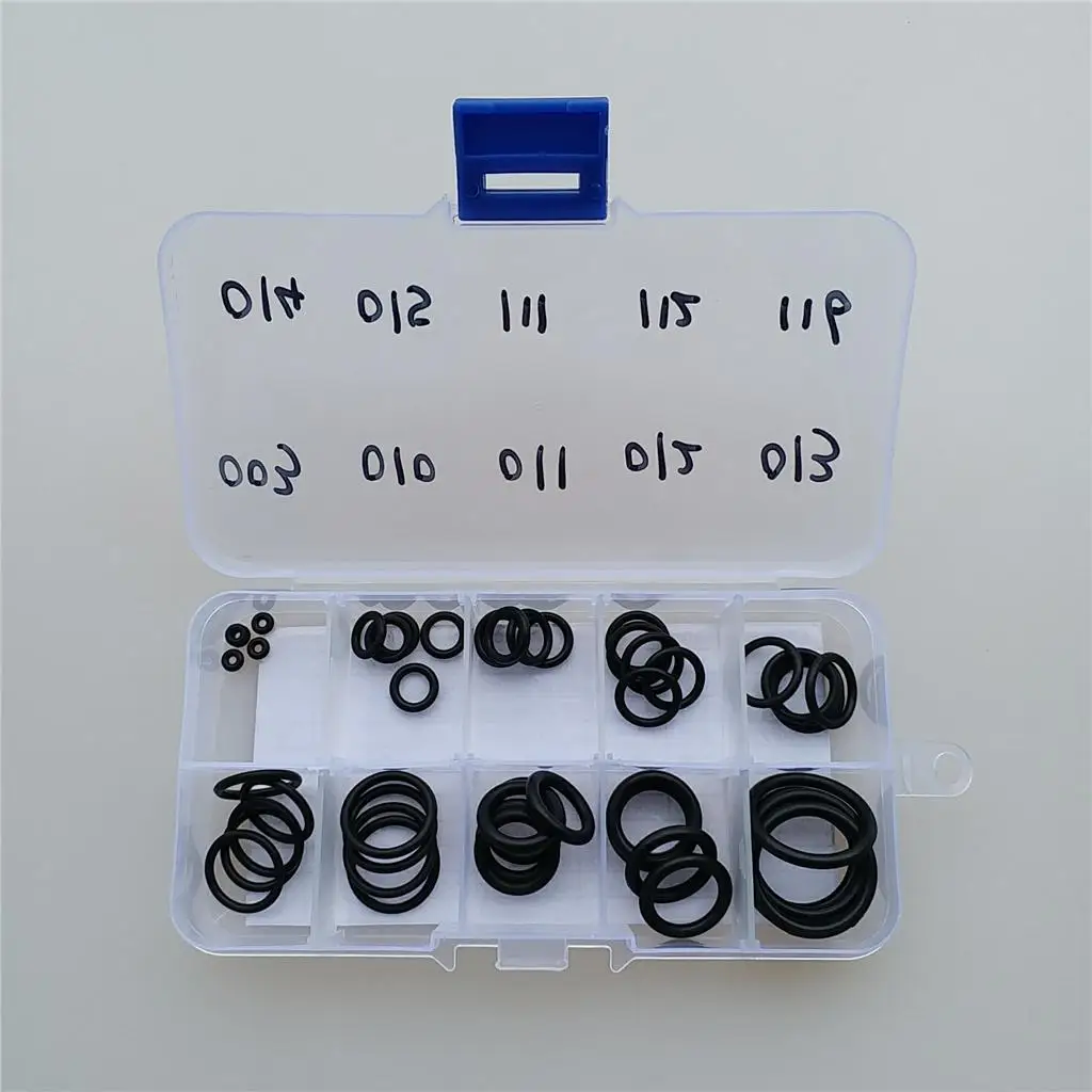 Pack of 50, Scuba Diving Rubber Kit Assorted Set with , 10 Sizes Tank Vlave Hoes Regulator etc