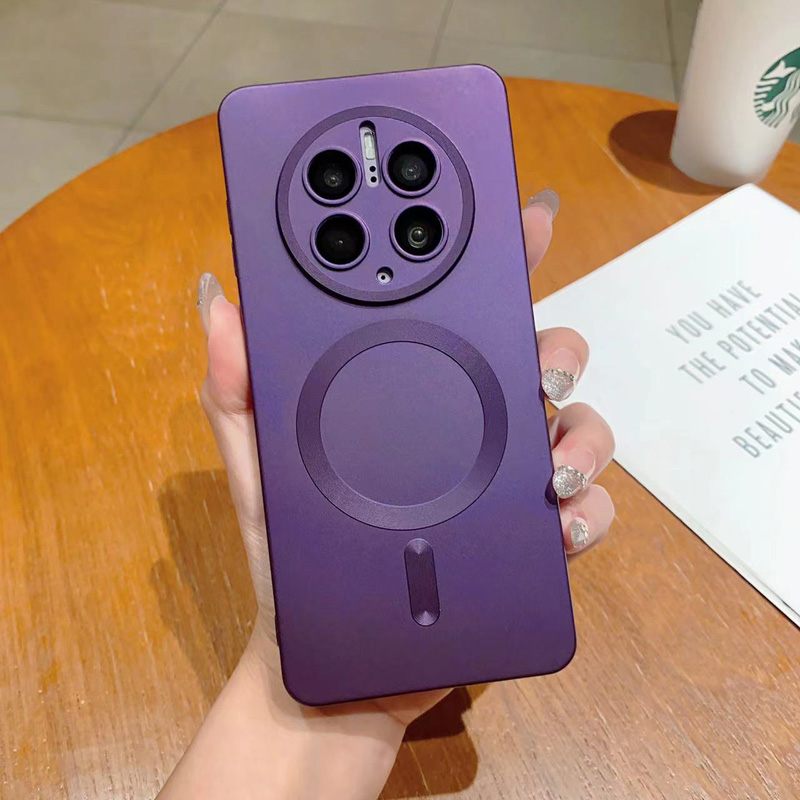 Magnetic Wireless Charging Phone Case For Huawei P60 P60pro P50_voghion.com