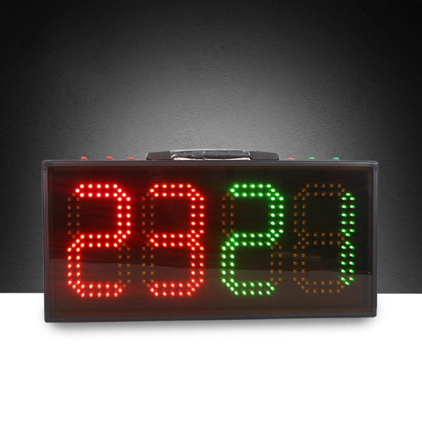 Portable Digital Scoreboard Electric LED Score Board Score Keeper Indoor Basketball Scoreboard for Team Games Volleyball Tennis