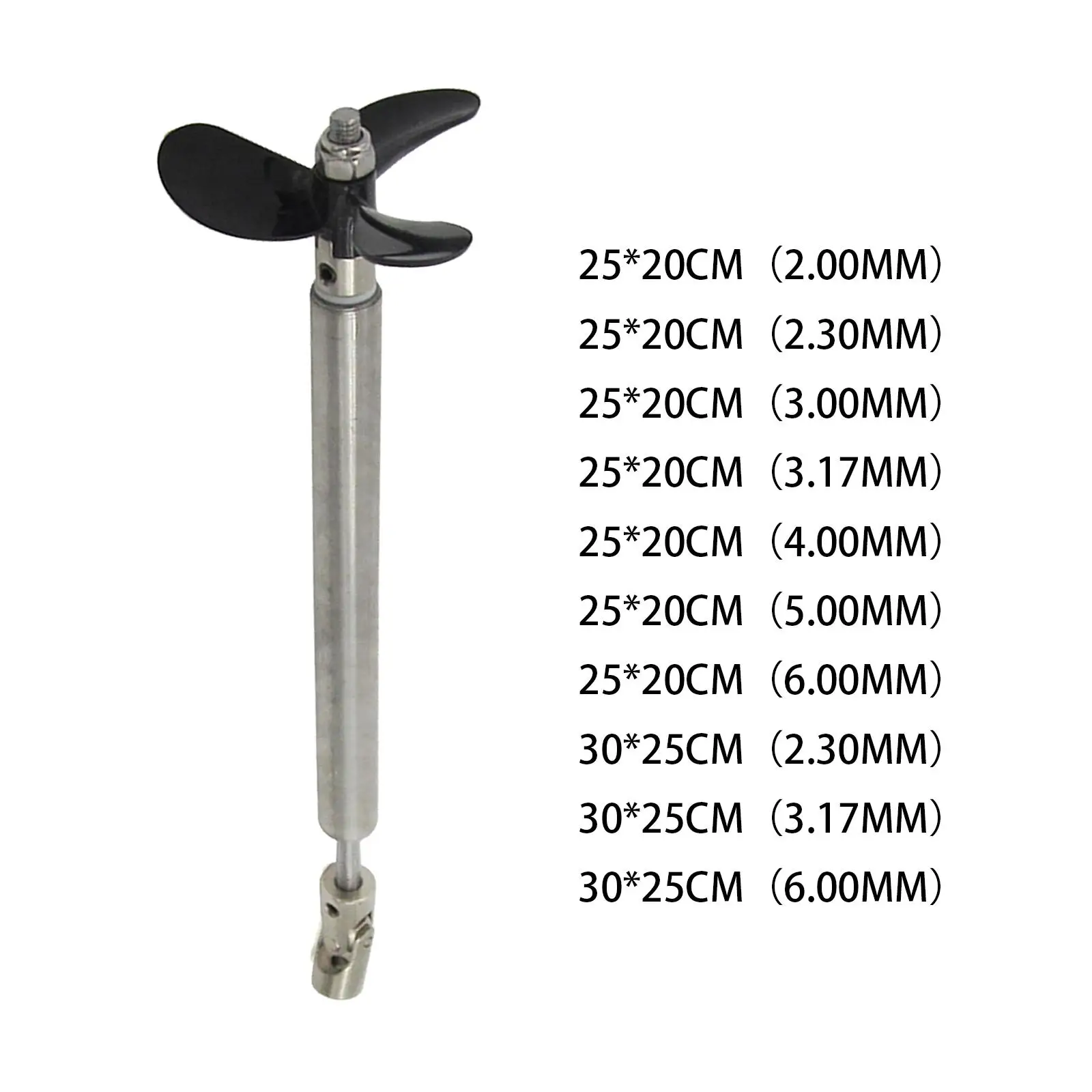 Professional RC Boat Shafts with Universal Joint Drive Shaft for Spare Parts