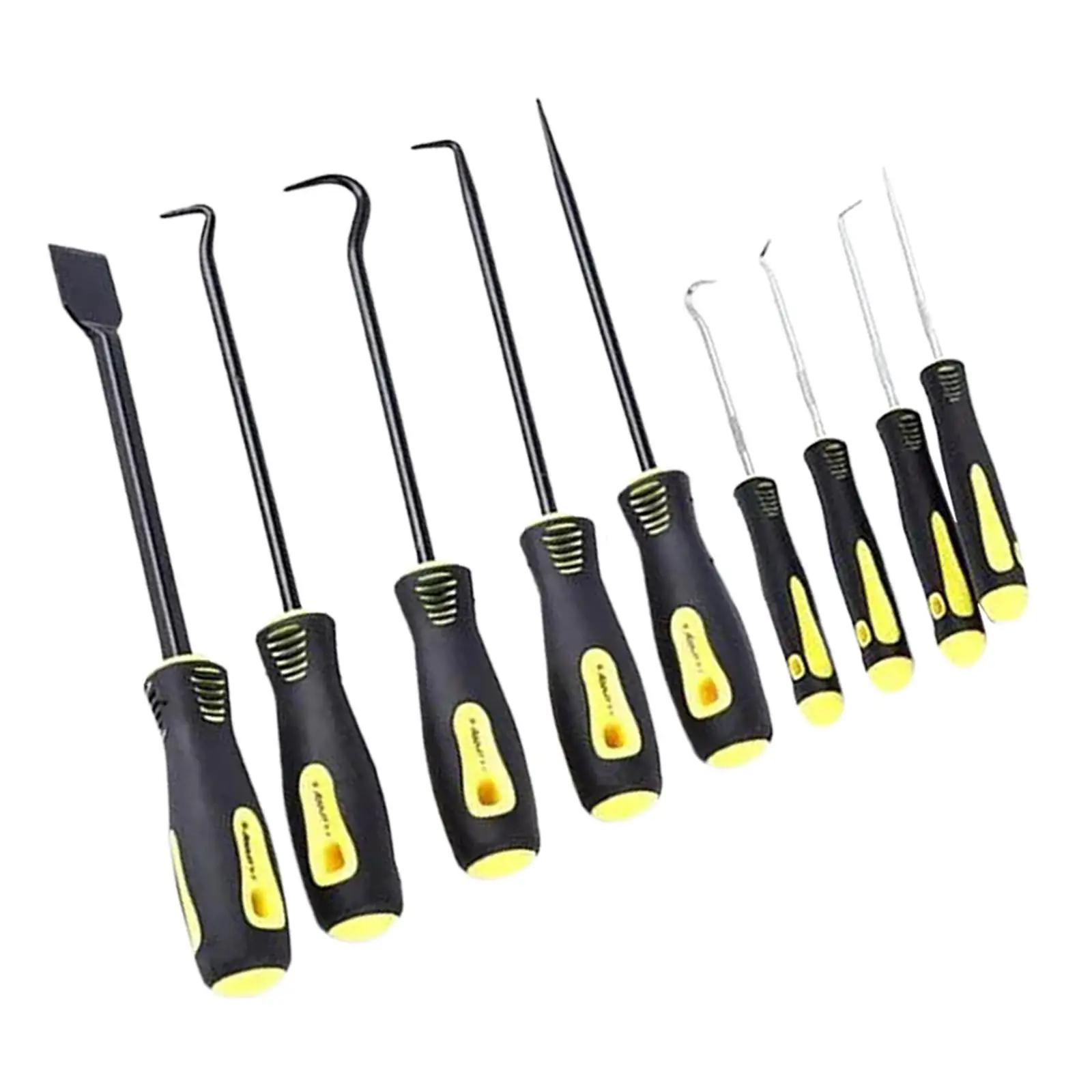 9x Heavy Duty Oil Seal Screwdriver Set Precision Hand Tools Oil Seal Hook Pick and Hook for Vehicle Auto Car Maintenance Tool