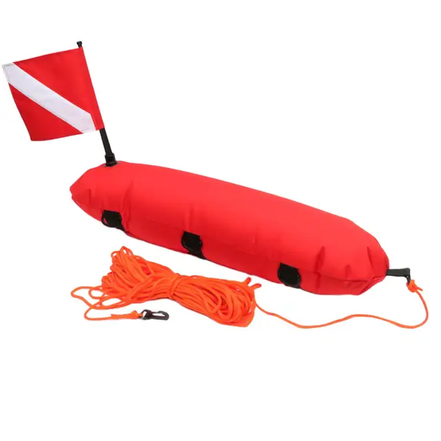diving Buoy Float with Dive Flag, Visibility Training Buoy, Float Gear  Equipment for Snorkeling Fishing Diving - AliExpress