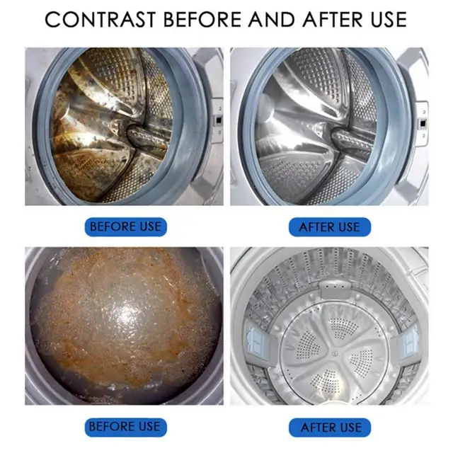 Washer Cleaning Tablet Professional Washing Machine Cleaner Washing Machine  Effervescent Tablets Effective Washer Cleaner - AliExpress