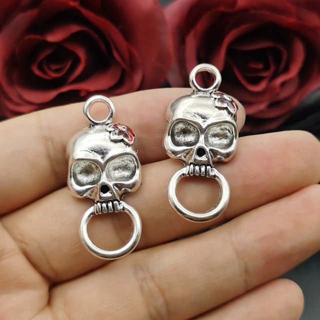 Tiny Skull Ring - Sterling Silver, Gift for Family and Friends, Cute Gothic Skull, Handmade Jewelry selling