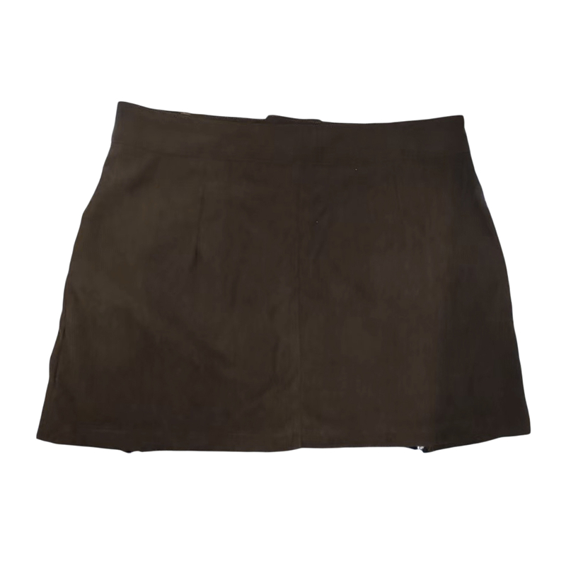 Vintage Skirt for Women Grunge Aesthetic Solid Color Skirts with Zipper Decor y2k 2000s Clothes Emo Skirt Streetwear 6 Vintage Skirt for Women Grunge Aesthetic Solid Color Skirts with Zipper Decor y2k 2000s Clothes Emo Skirt Streetwear