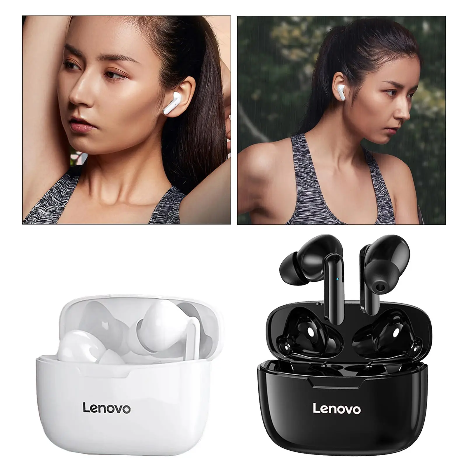 Wireless Headphones Bluetooth Earbuds Stereo Charging Case For For Lenovo XT90