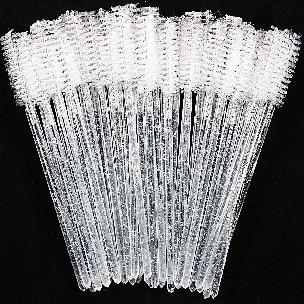 Best of Disposable Crystal Eyelashes Brush Comb 5 / 50Pcs Eye Lashes Extension Mascara Wands Makeup Professional Makeup Beauty Tool Reviews & Tips