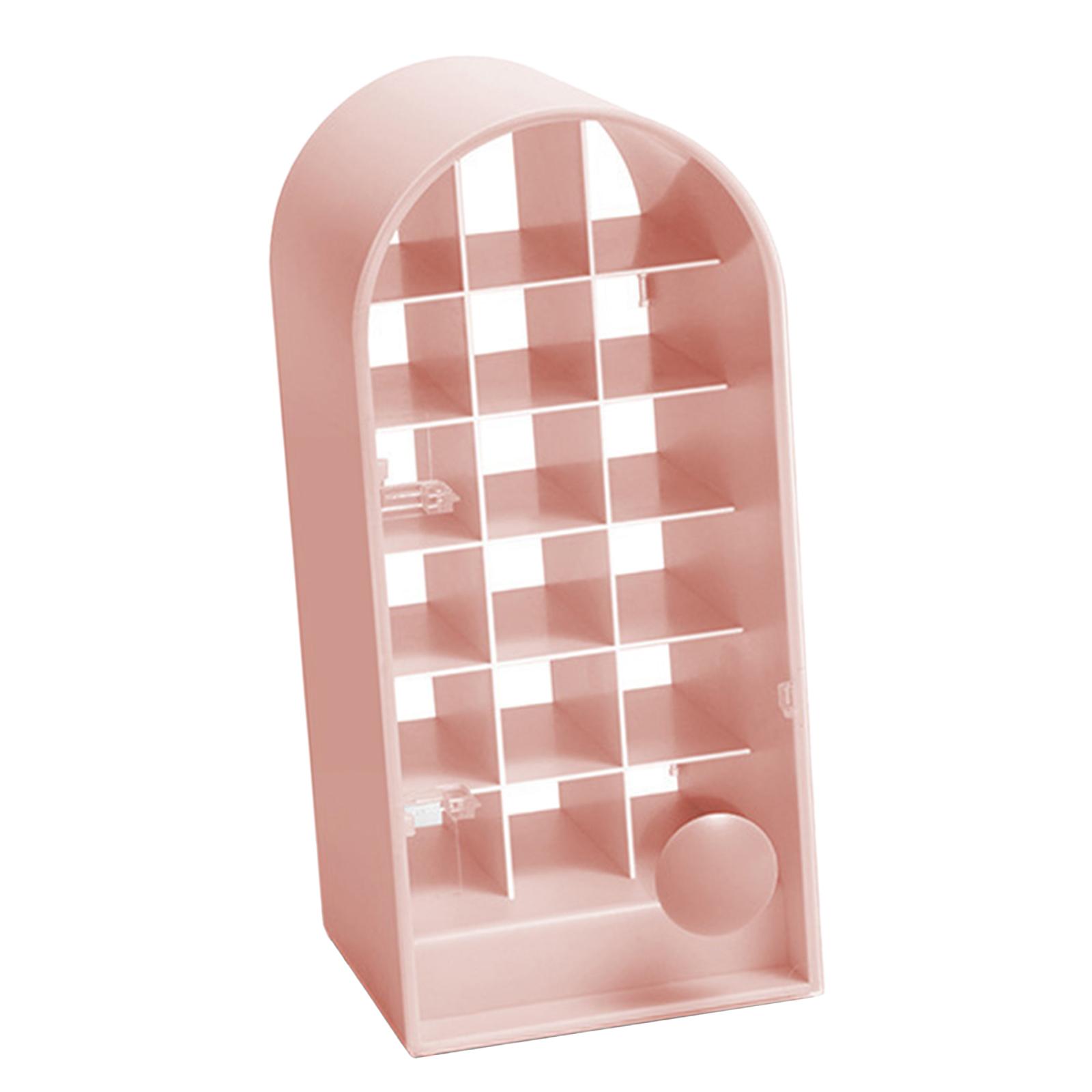 18 Spaces Lipstick Holder Storage Stand Decoration for Dresser Countertop Display Stand for Lip Glosses Lipsticks