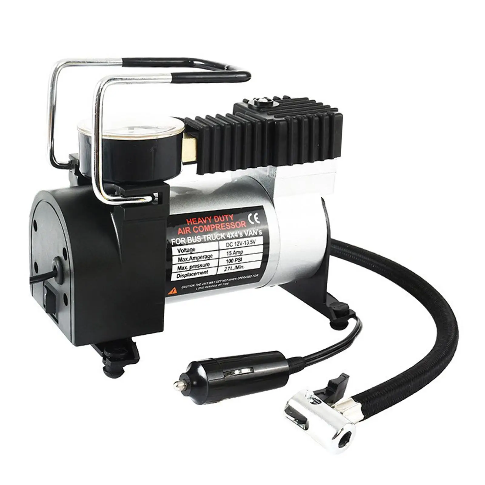 Heavy Duty 300PSI / 12V Air Compressor High Speed for Car Tyre Inflator Pump