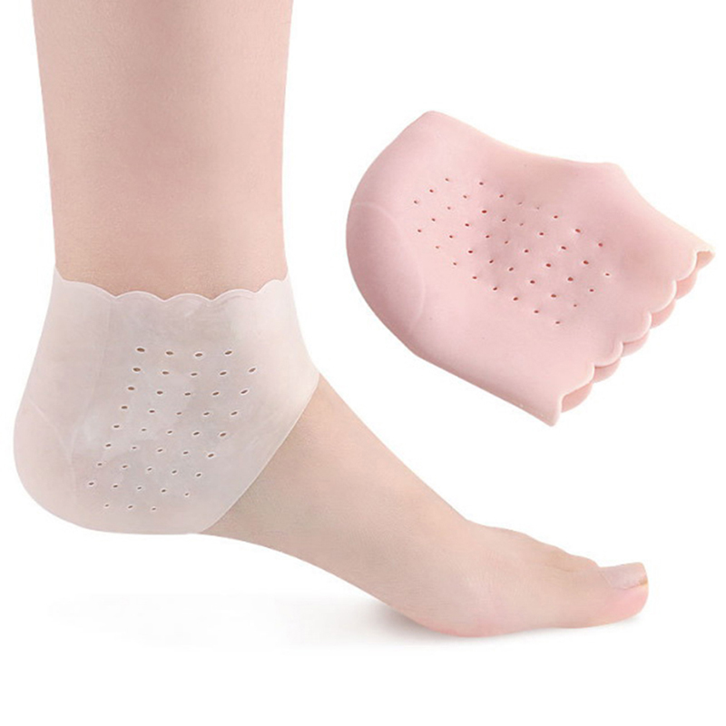 Best of 1 Pair Soft Silicone Foot Chapped Care Tool Moisturizing Gel Heel Socks Cracked Skin Foot Heel Protective Cover Reviews & Tips