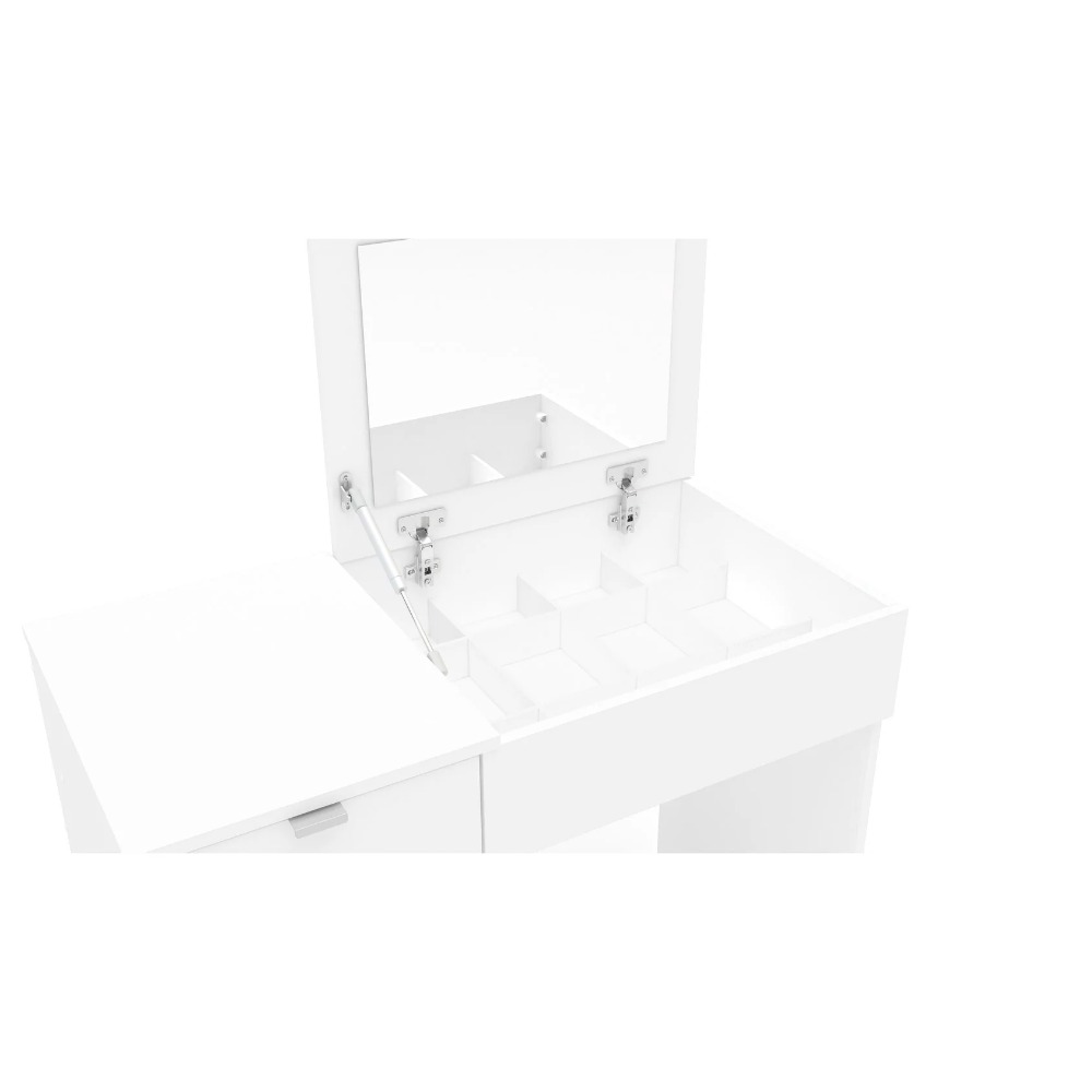 Description Picture 6 of itemWomen's Dressing Table Mirror Makeup Products Drawer Dresser for Bedroom Tables for Bed Room Furniture Baby Vanity Light Desk