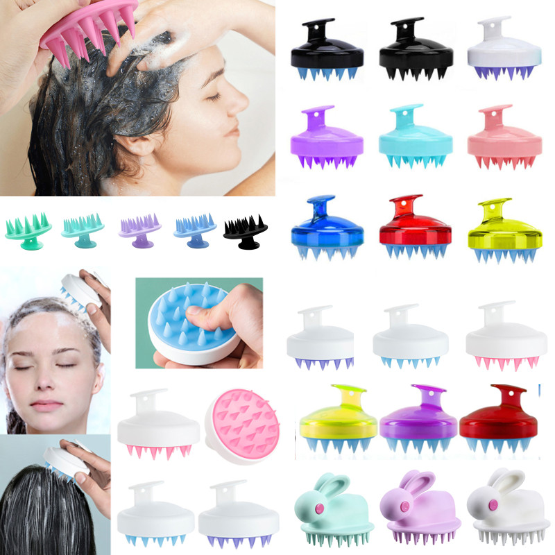 Best of Scalp Massager Shampoo Brush Hair Washing Scalp Brush Soft Silicone Scalp Massager Hair Comb For Dandruff Removal Hair Growth Reviews & Tips