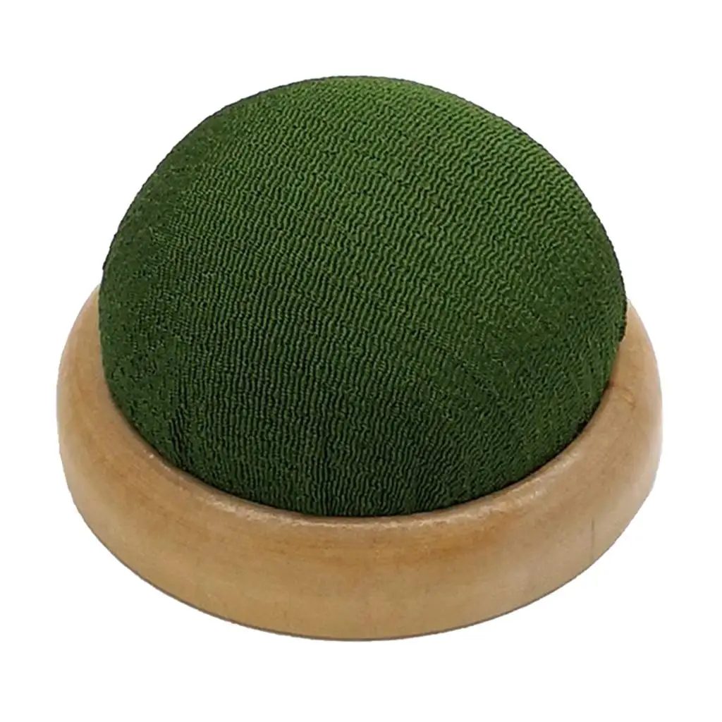 Pin Cushions Wooden Base Needle Pincushions  Holder for Sewing Quilting