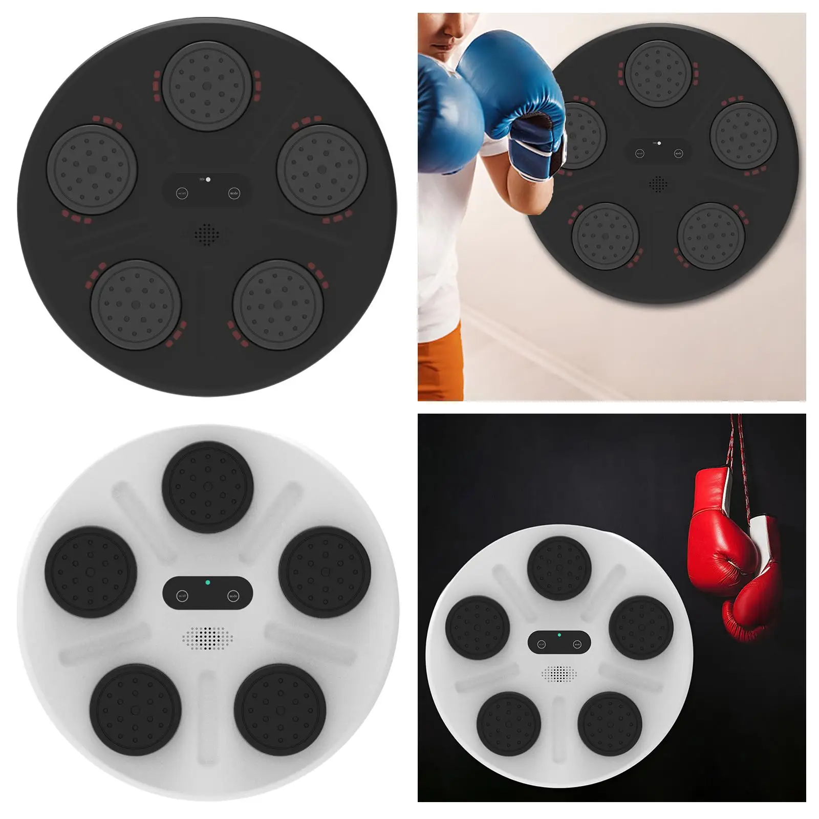 Smart Electronic Wall Target Music Boxing Pads Music Boxing Training Machine for Competitions Fighting Game Striking Skills