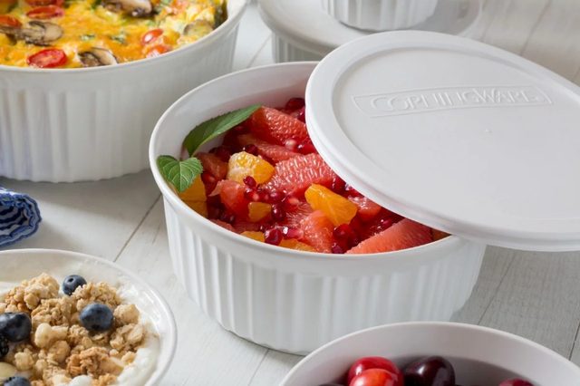 French White 10-piece Round Bakeware Set