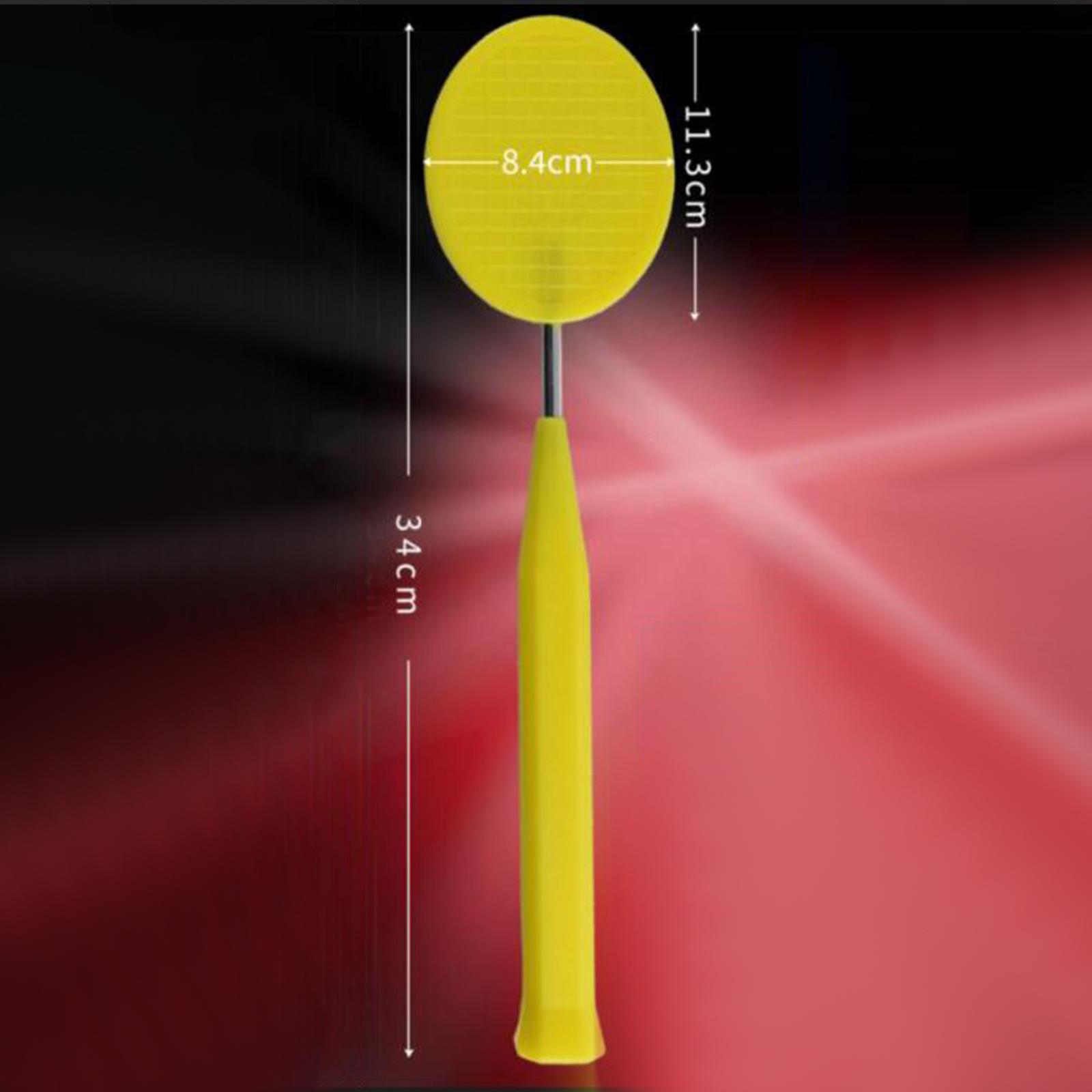 Badminton Trainer Rod Finger Accessories Device Racket Training for Beginners Indoor Outdoor Sports Adults Lawn Swing