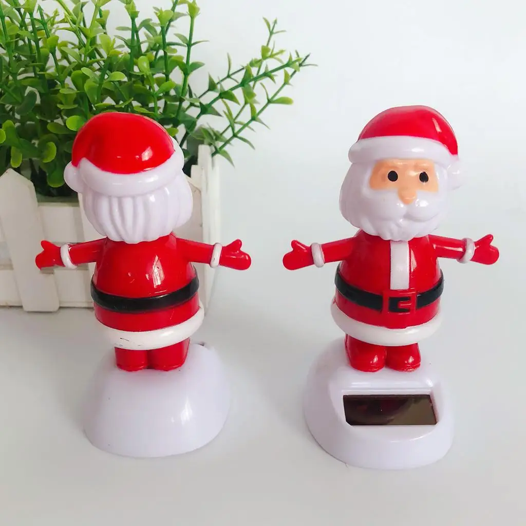 3x Solar Powered Dancing Figurine  Ornament  Christmas Gifts
