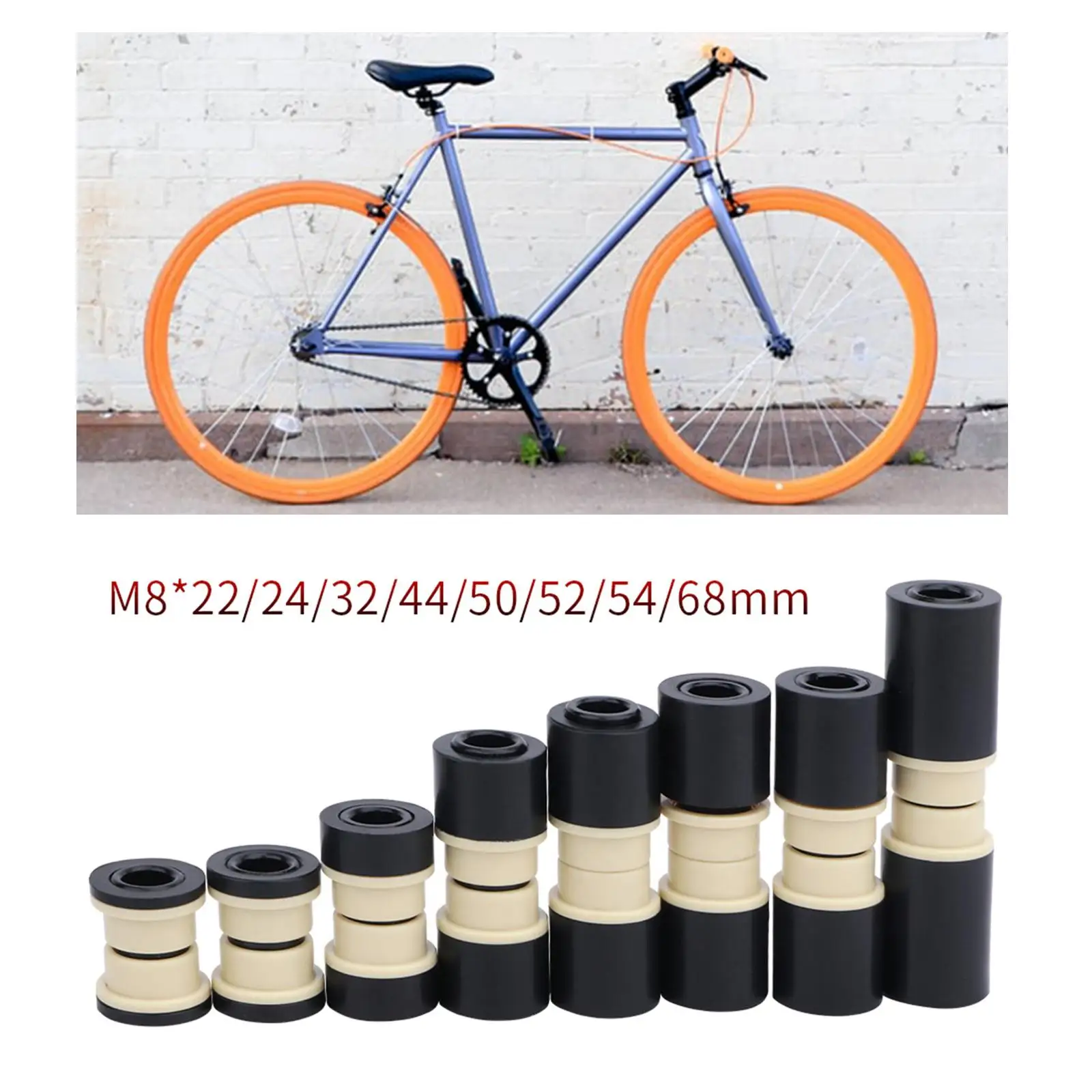 Aluminum Mountain Bike Bushing Rear Shock Mounting Equipment Accessory Tube