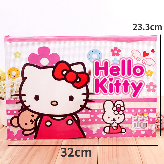 ◇【先行販売】ハローキティ 上横ポケットファイル A4 HELLO